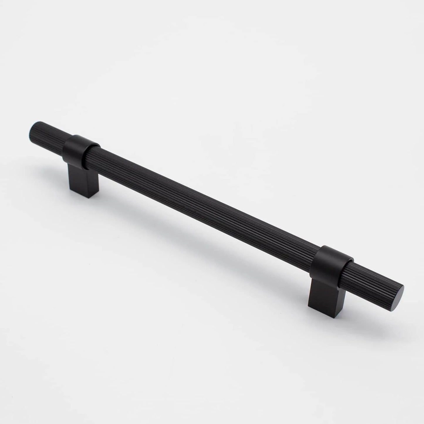 Cassanda Fluted Cabinet Handle Matt Black