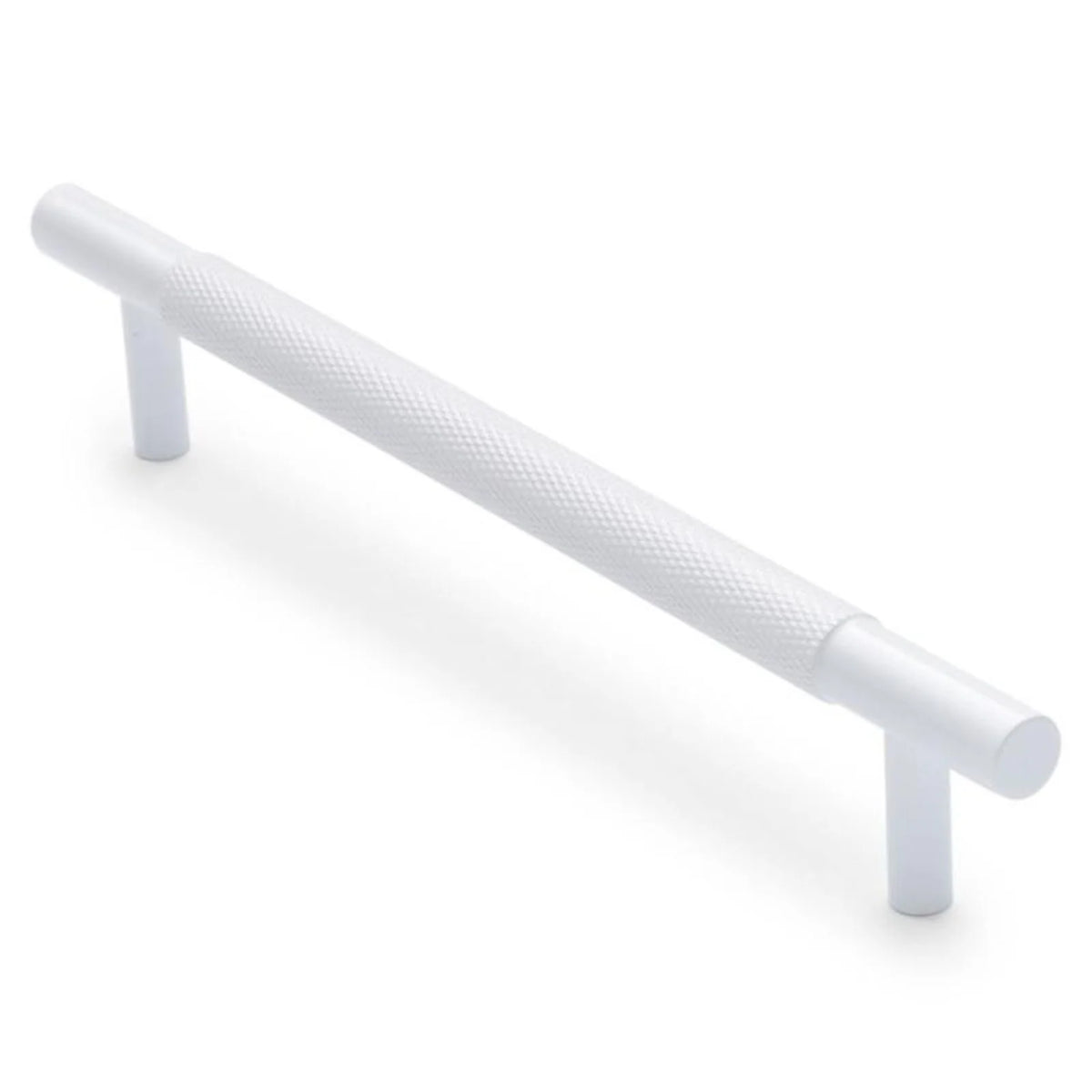 Charmian Knurled Drawer Pull White