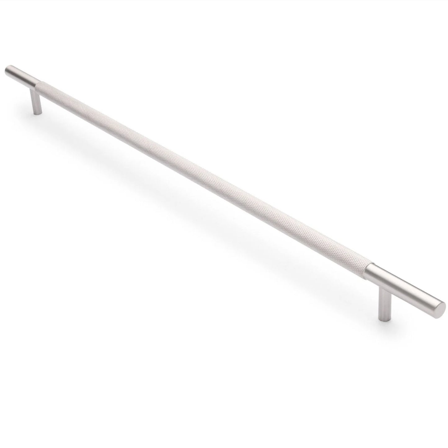 Charmian Knurled Drawer Pull Brushed Nickel