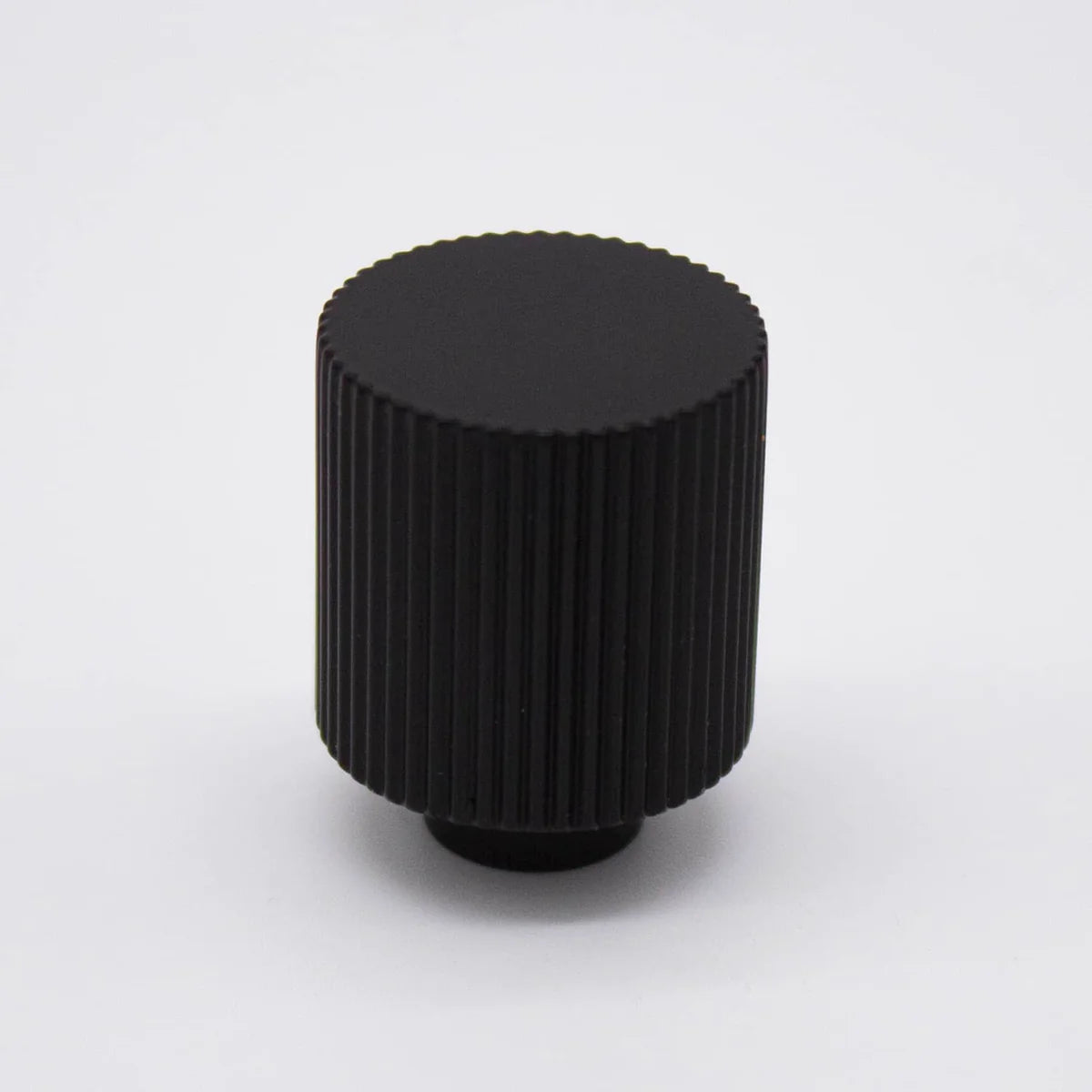 Rhea Fluted Knob Matt Black