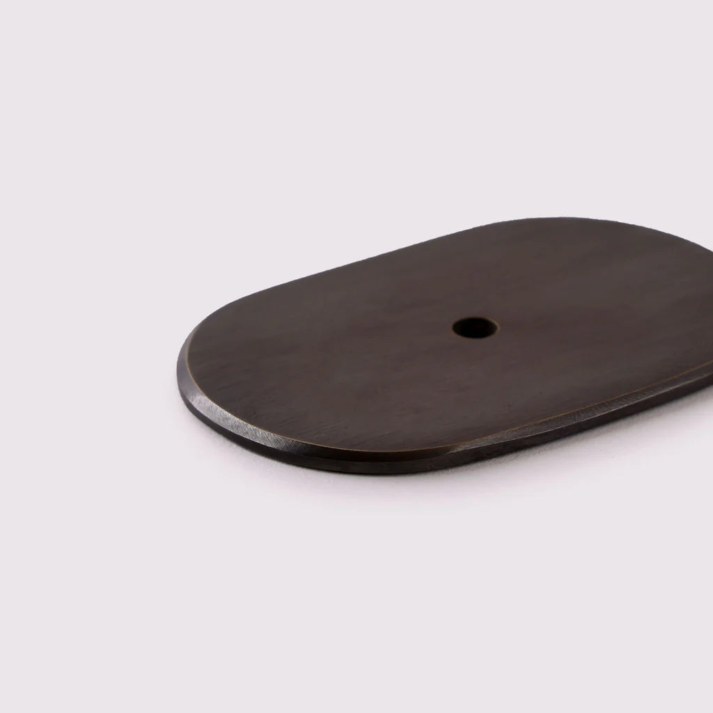 Round Knob Backplate