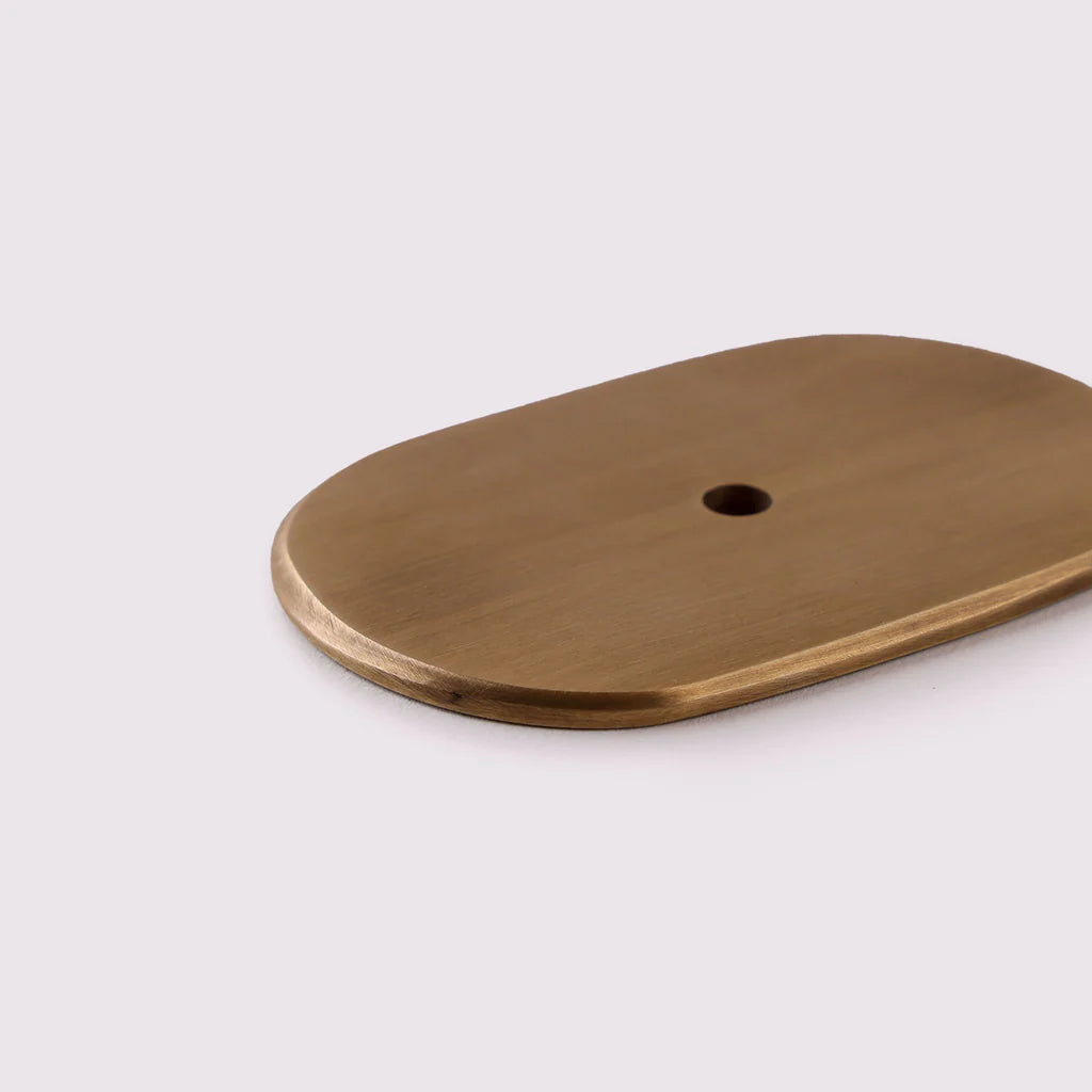Round Knob Backplate