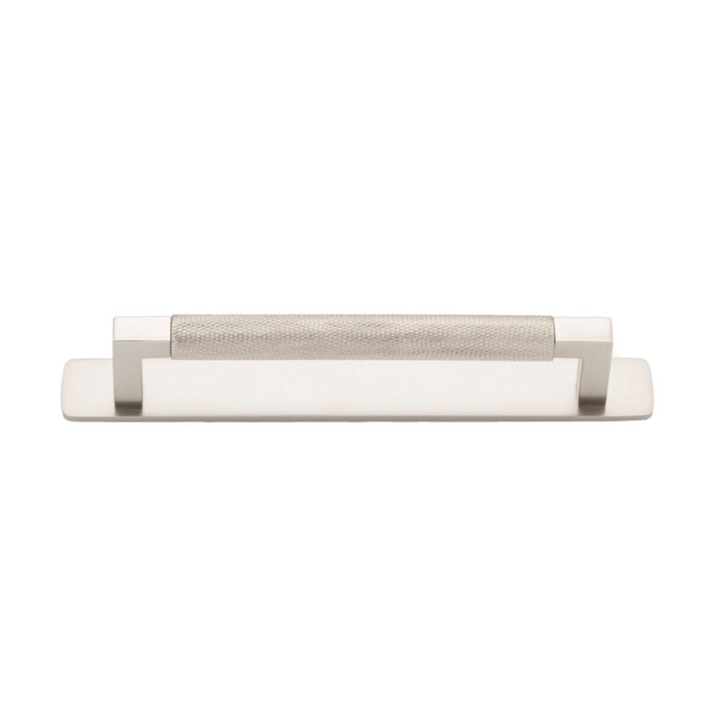 Cabinet Pull Brunswick Knurled with Backplate