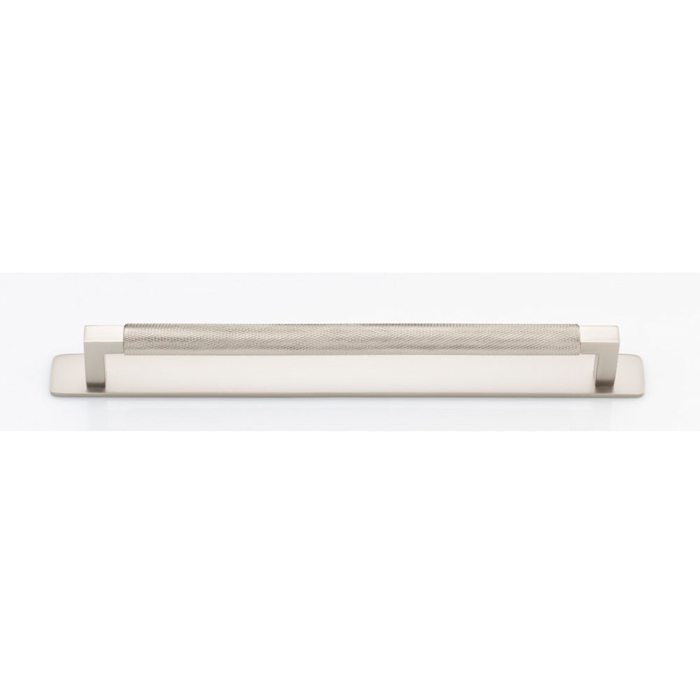 Cabinet Pull Brunswick Knurled with Backplate