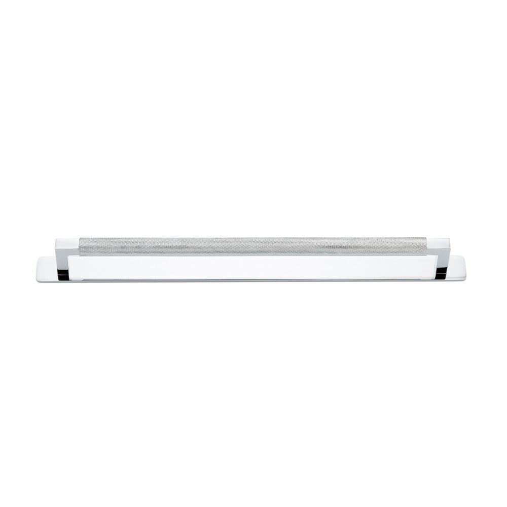 Cabinet Pull Brunswick Knurled with Backplate