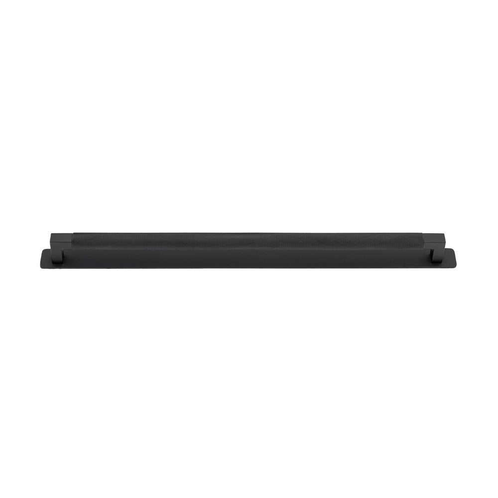 Cabinet Pull Brunswick Knurled with Backplate