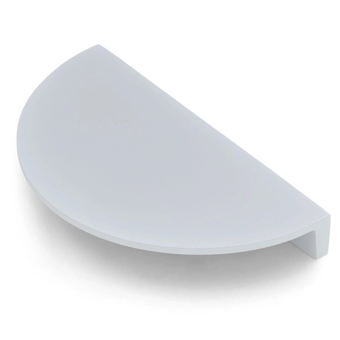 Iris Half Moon Cabinet Pull White