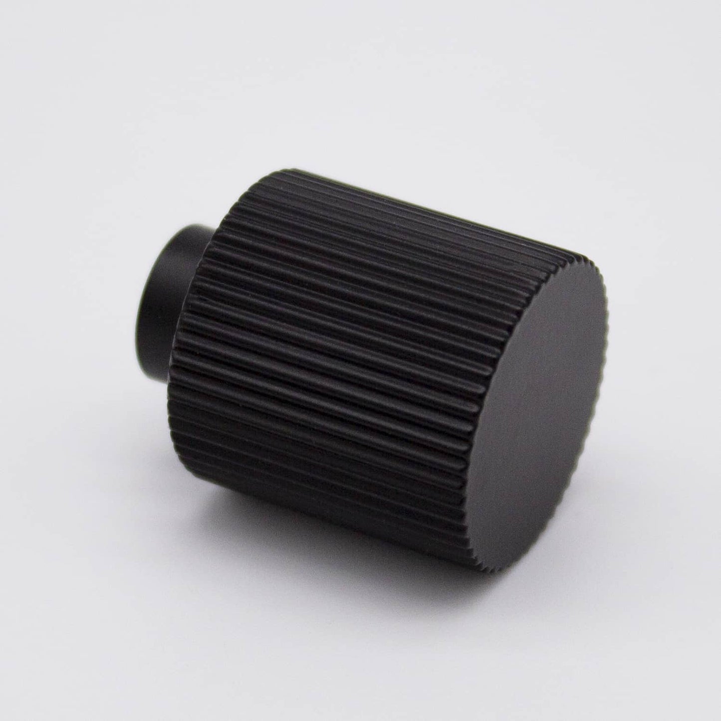 Rhea Fluted Knob Matt Black