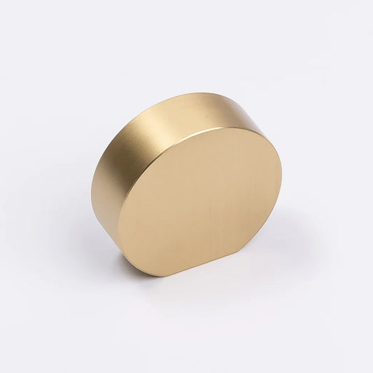 Katherina Brushed Brass Disc Cabinet Knob