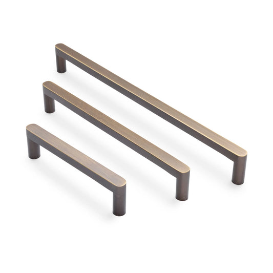 Clio Cabinet Pull Aged Brass