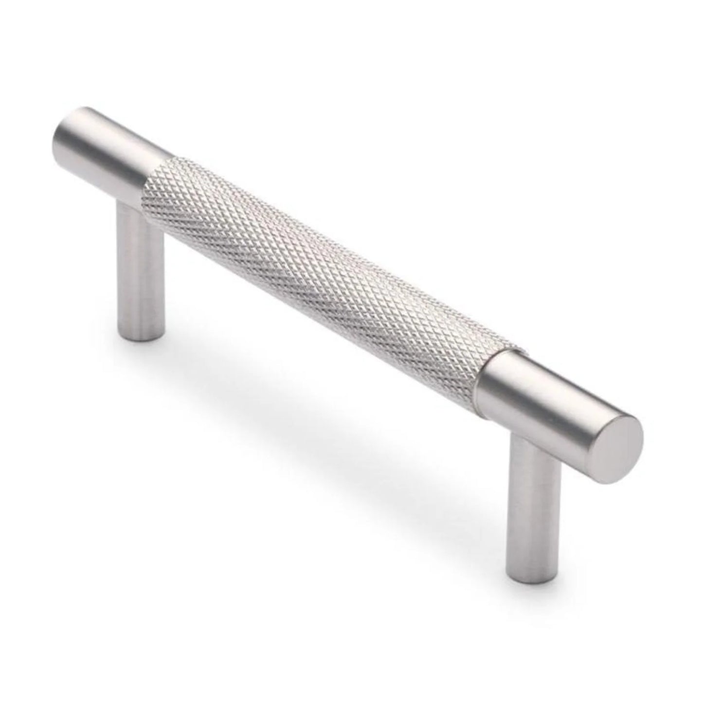 Charmian Knurled Drawer Pull Brushed Nickel