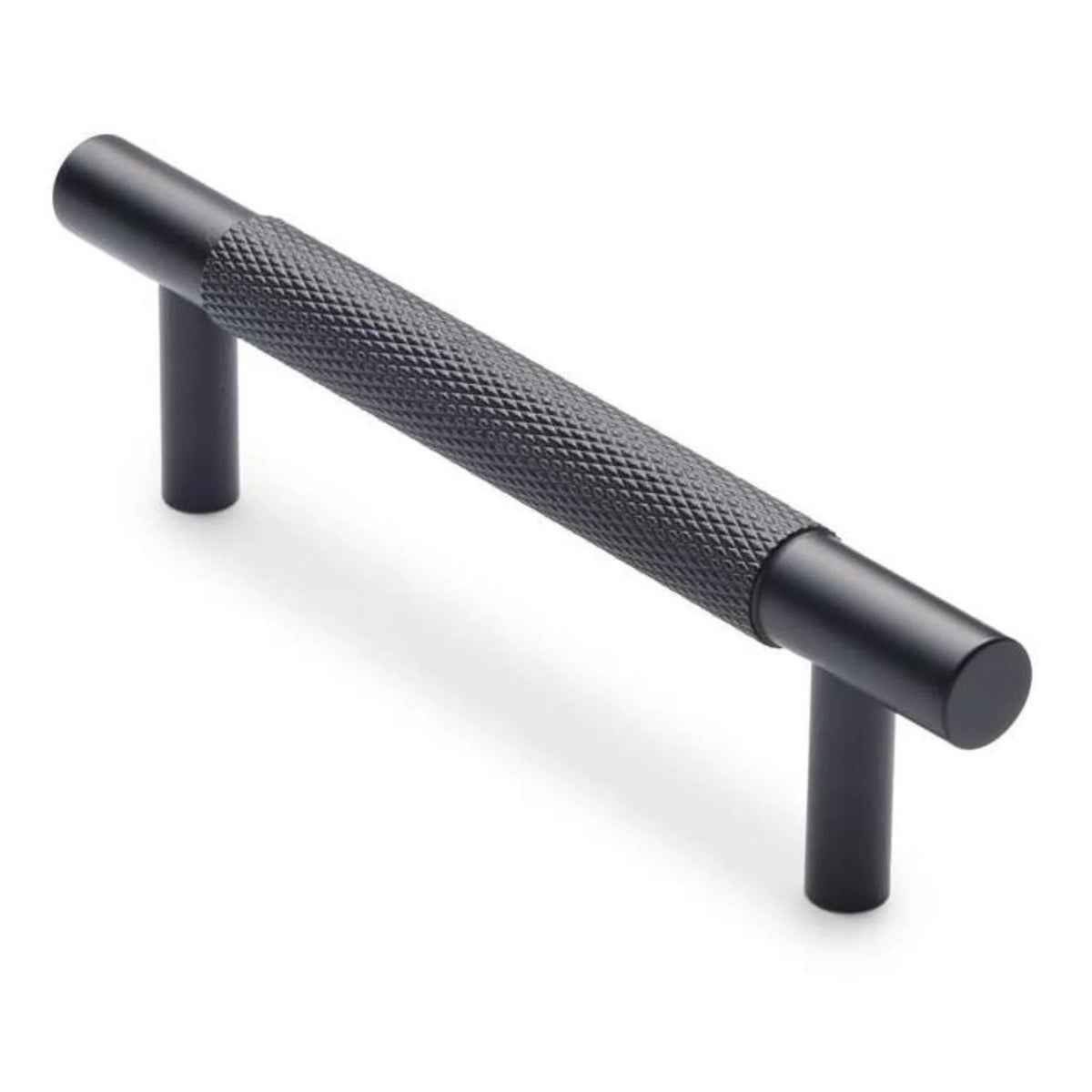 Charmian Knurled Drawer Pull Matt Black