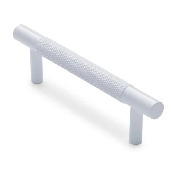 Charmian Knurled Drawer Pull White