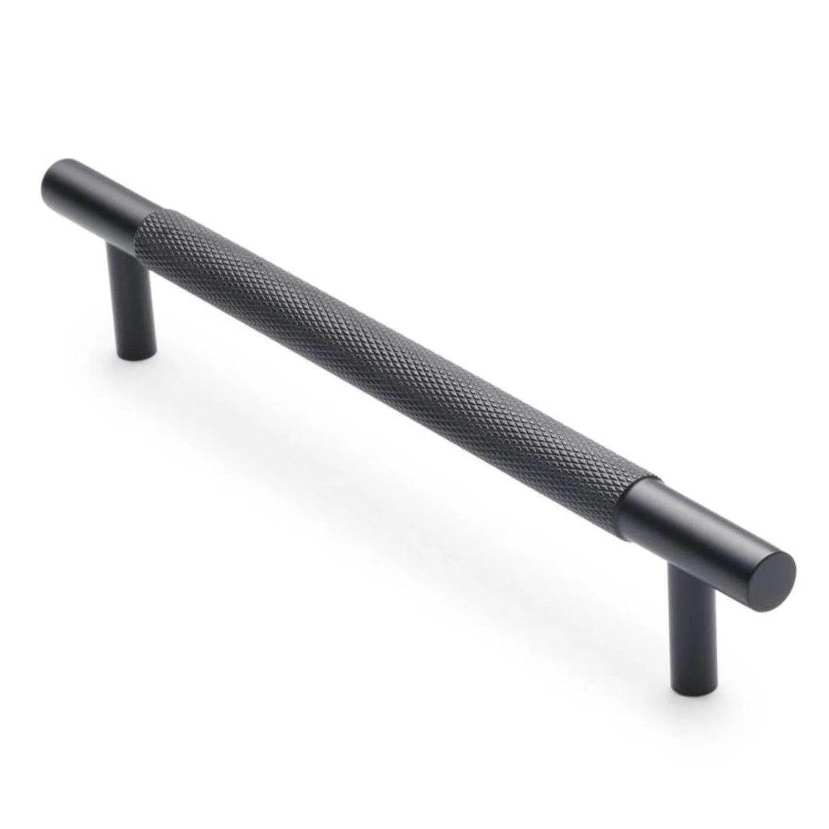 Charmian Knurled Drawer Pull Matt Black