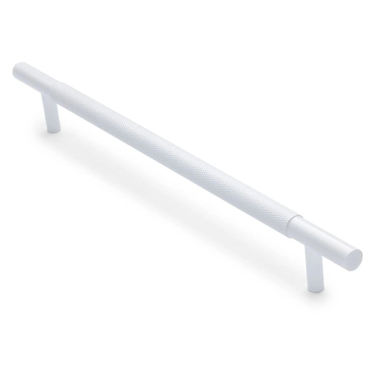 Charmian Knurled Drawer Pull White