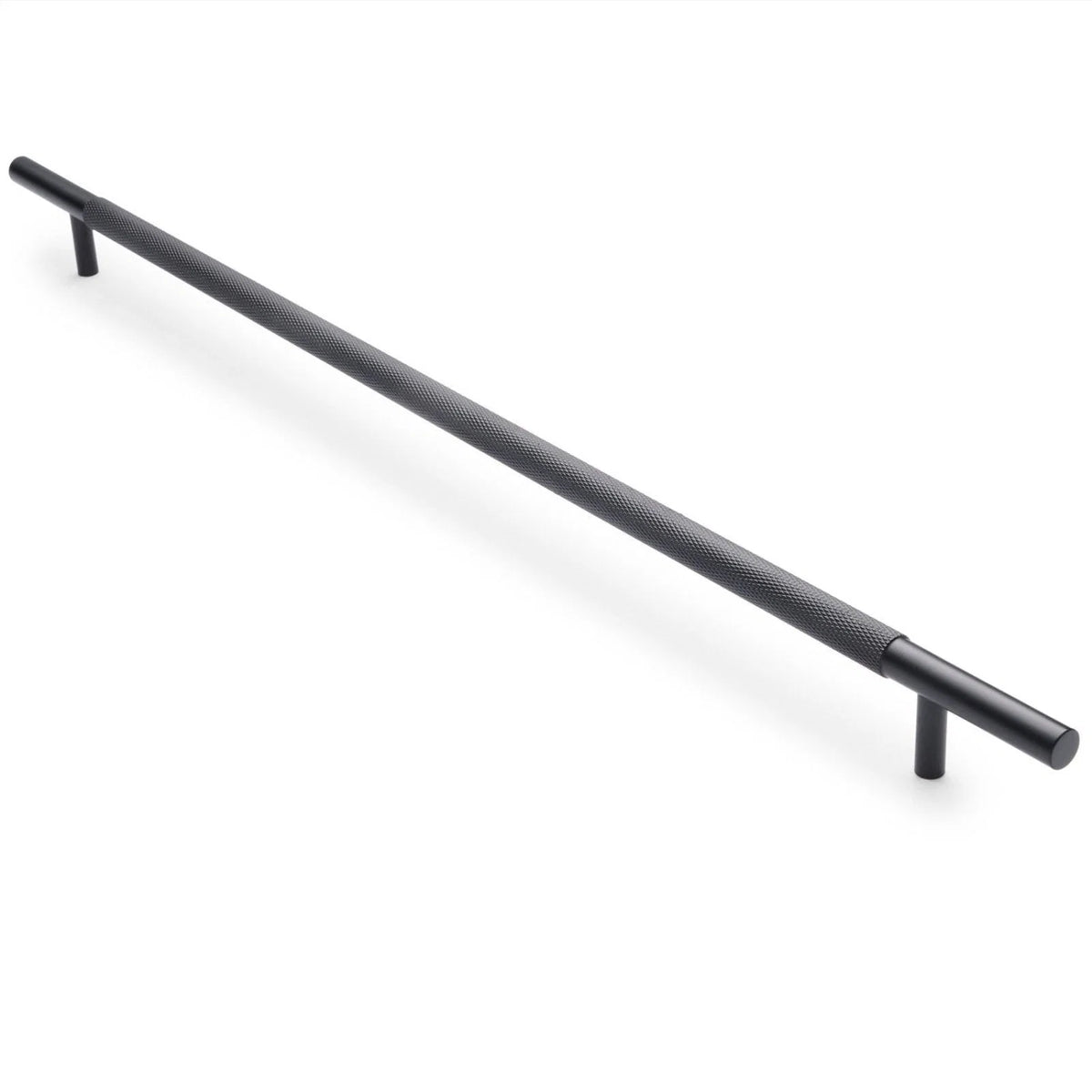 Charmian Knurled Drawer Pull Matt Black