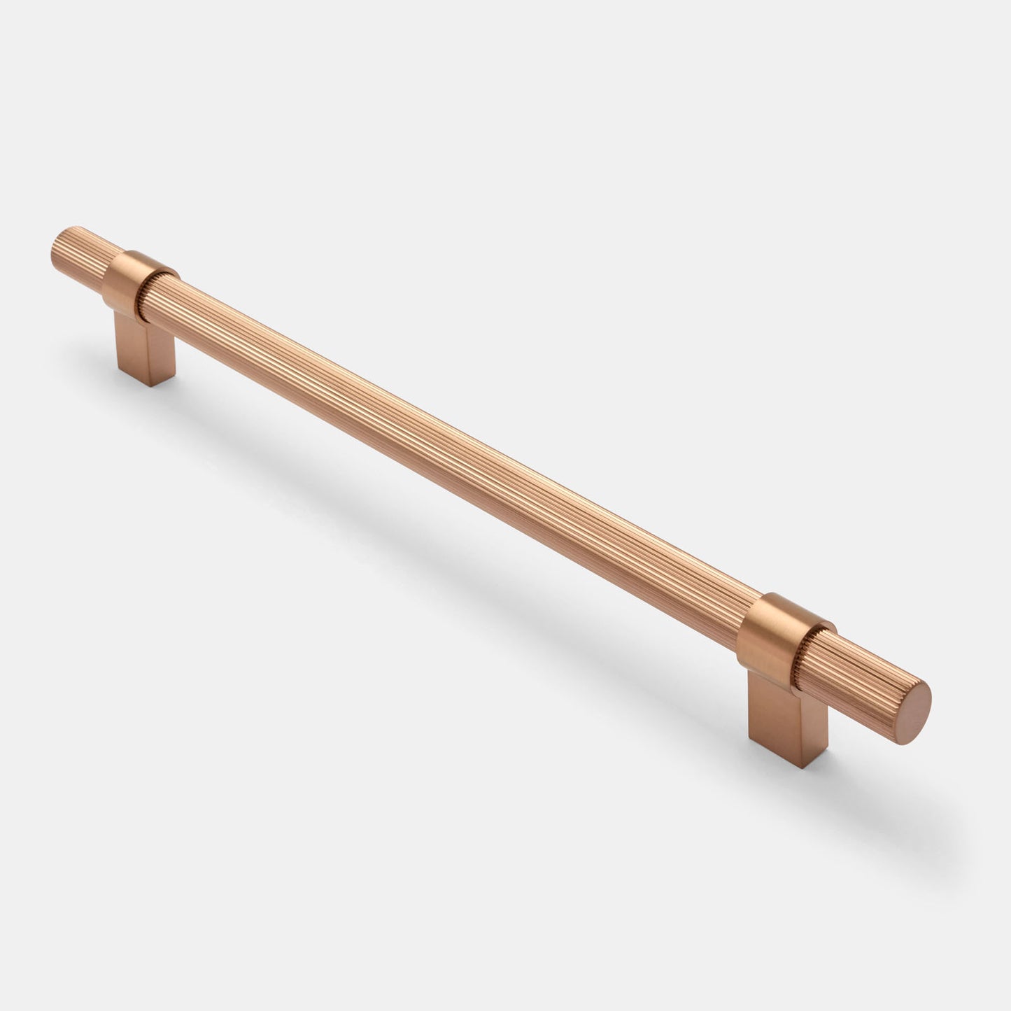 Cassandra Fluted Cabinet Handle Brushed Copper PVD