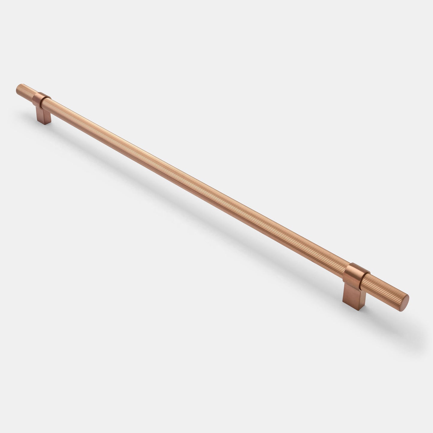 Cassandra Fluted Cabinet Handle Brushed Copper PVD