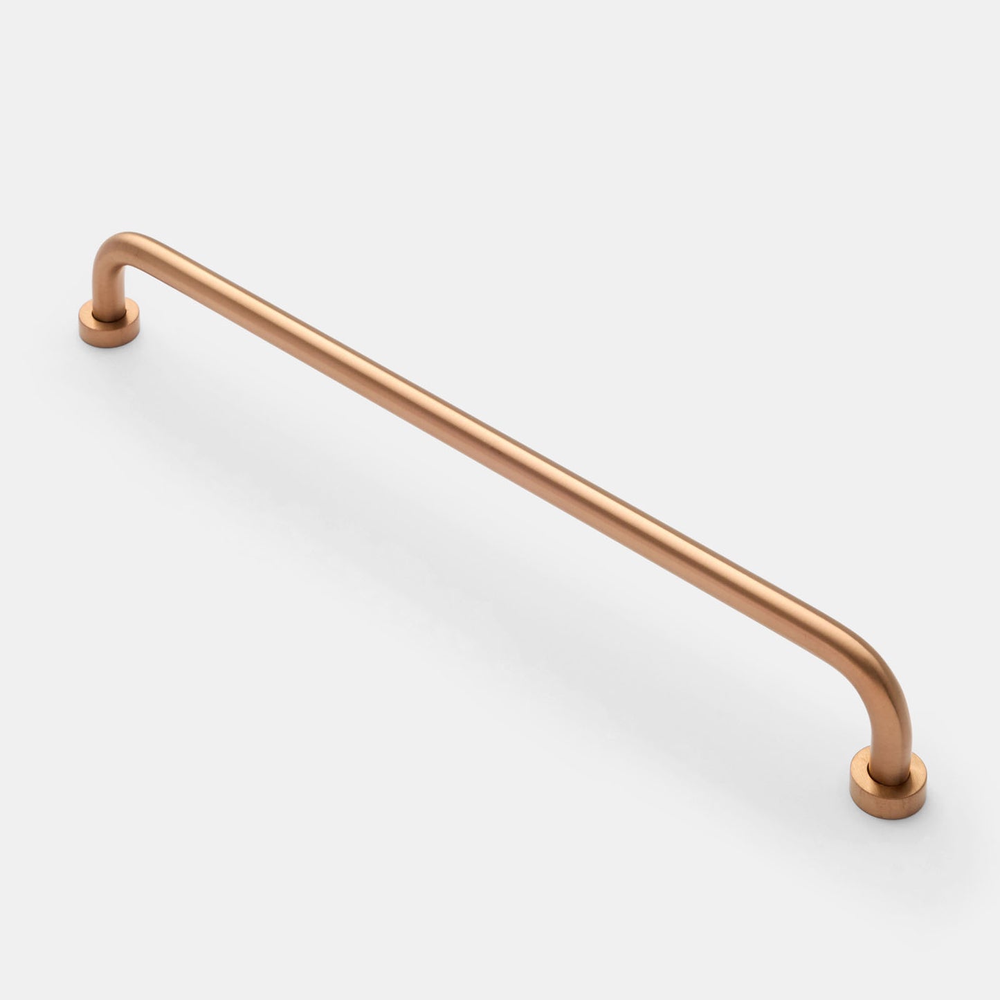 Daphne Arched Cabinet Pull Brushed Copper PVD