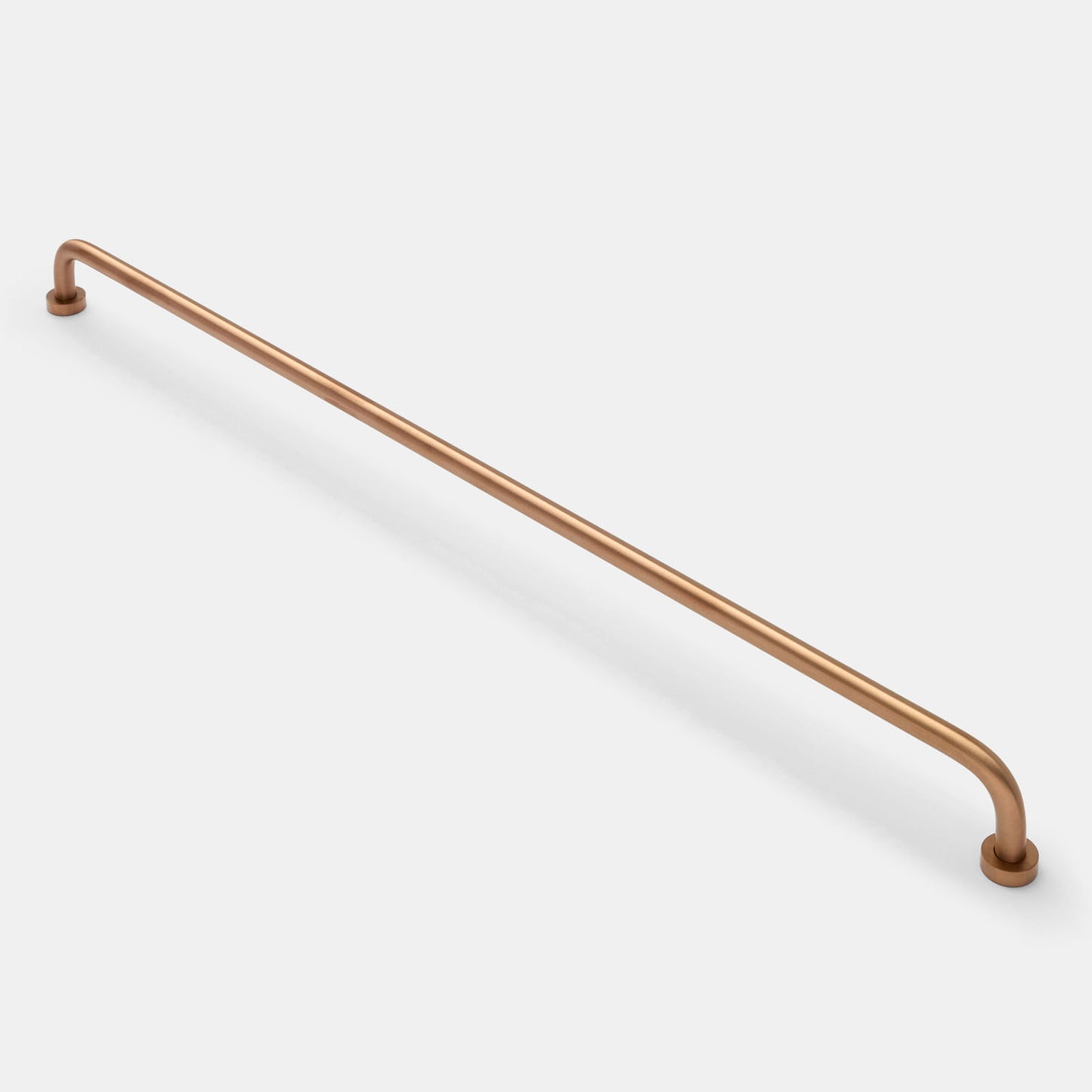 Daphne Arched Cabinet Pull Brushed Copper PVD