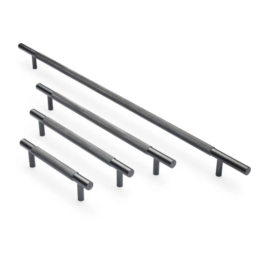 Charmian Knurled Drawer Pull Gunmetal