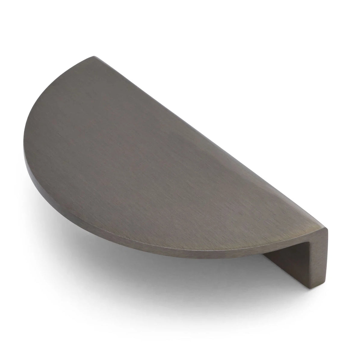 Iris Half Moon Cabinet Pull Gunmetal