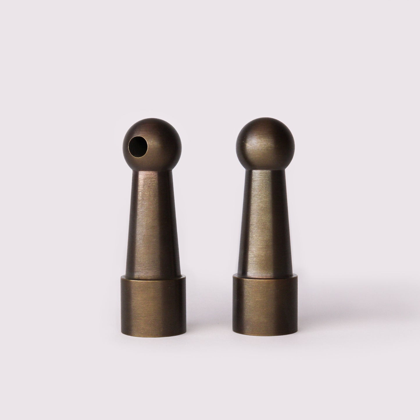 Gallery Rail Corner Post - Antique Bronze