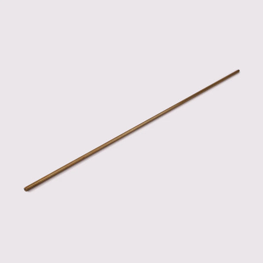 Gallery Rail Pipe 500mm - Acid Washed Brass
