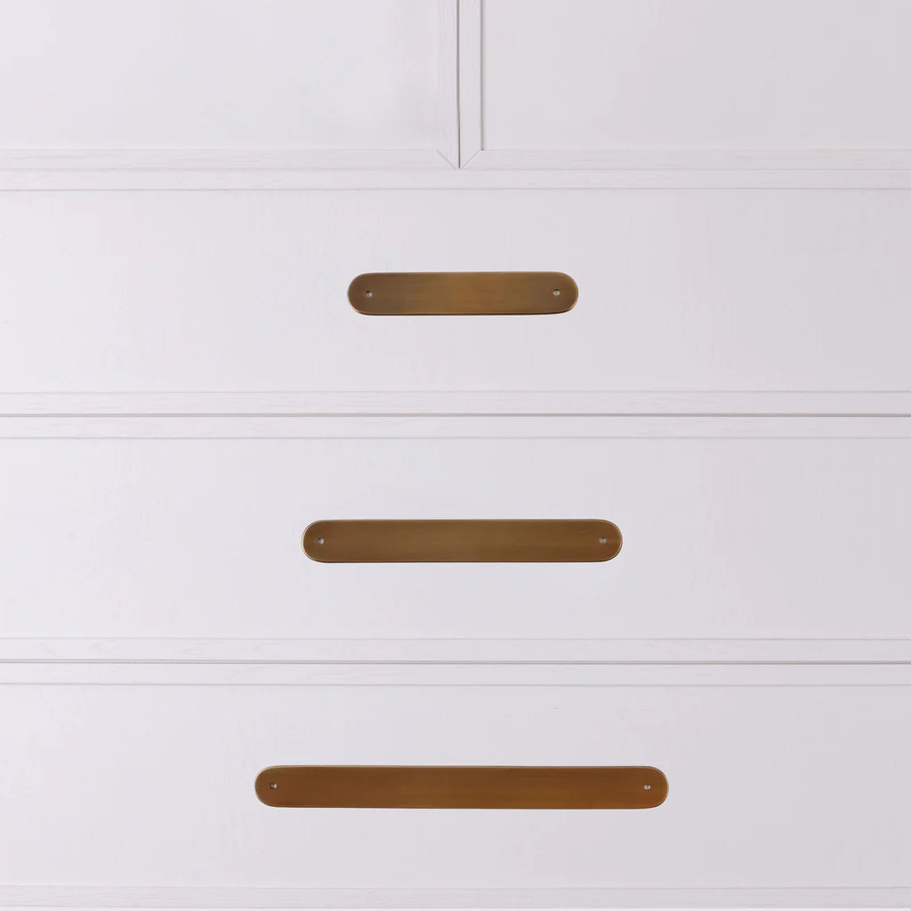 Curved Handle Backplate