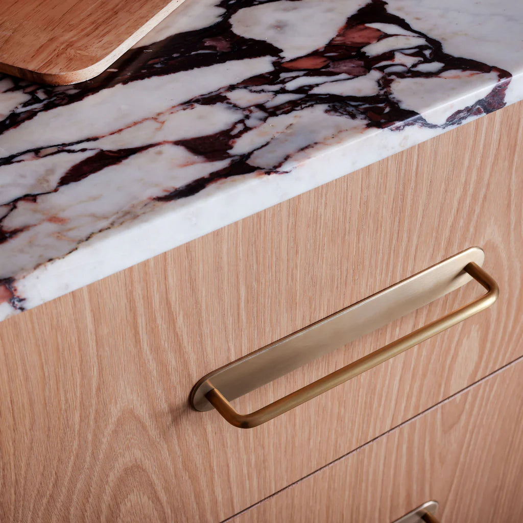 Curved Handle Backplate