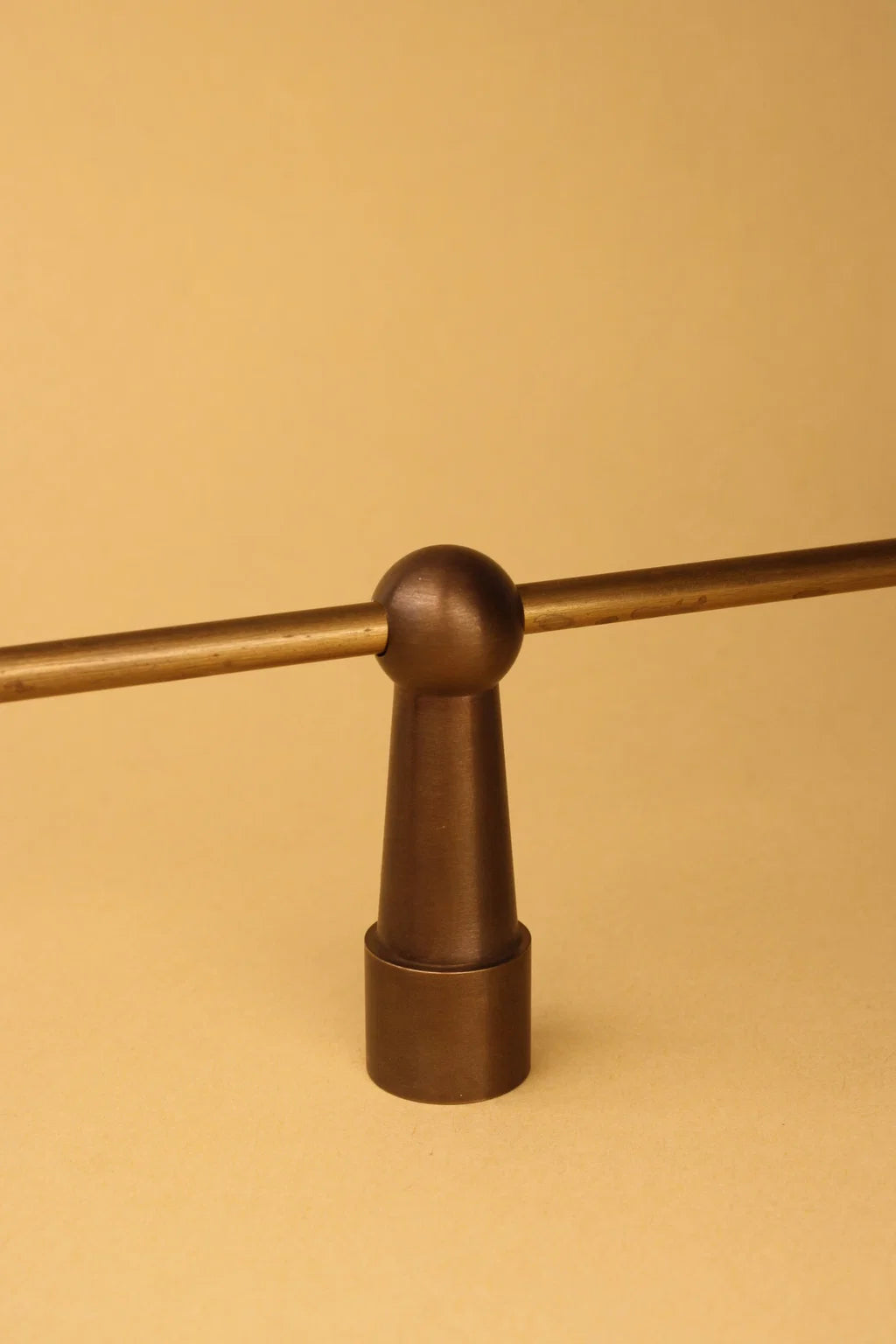 Gallery Rail Middle Post - Antique Bronze