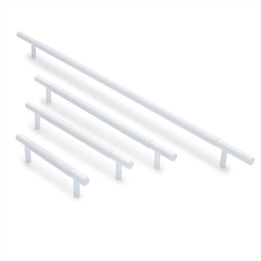 Charmian Knurled Drawer Pull White