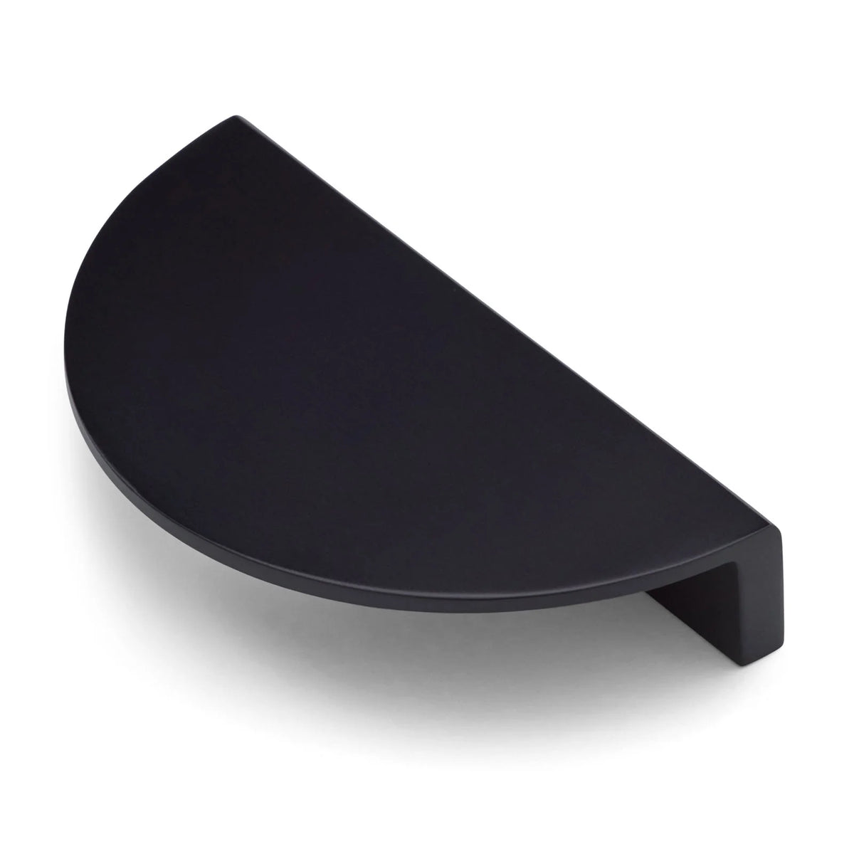 Iris Half Moon Cabinet Pull Matt Black