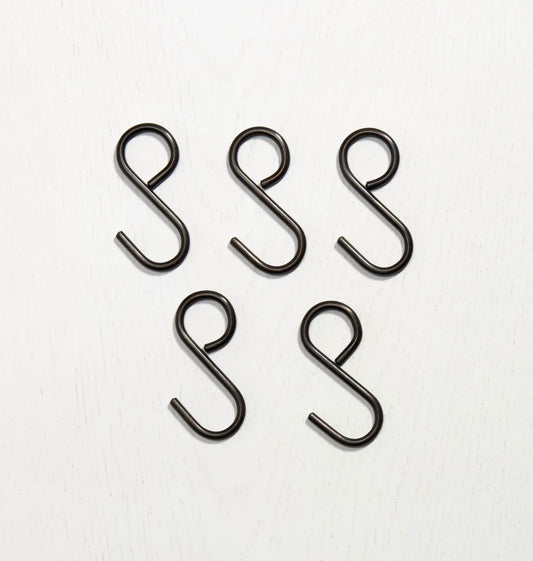 Hanging Rail Hooks - Antique Bronze