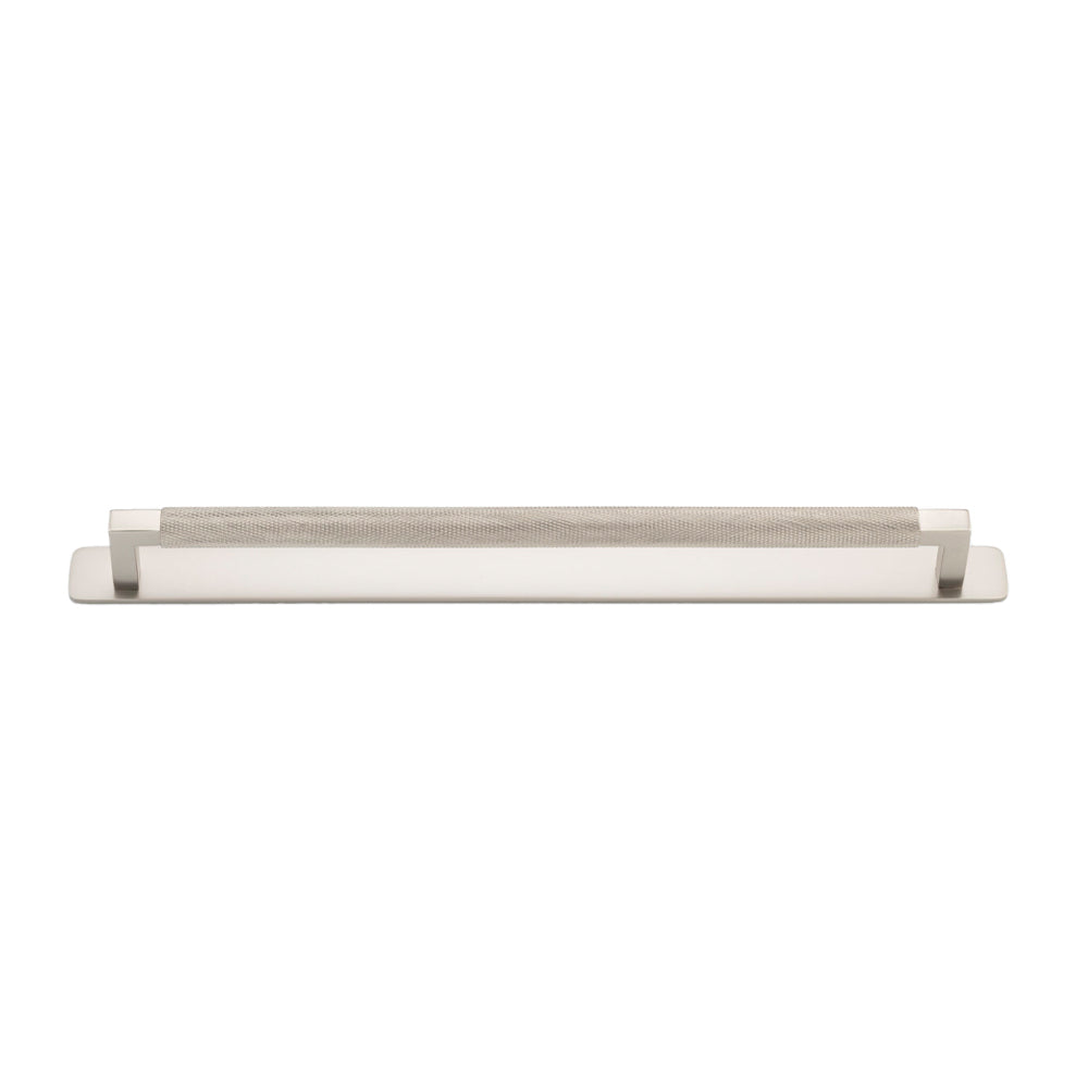 Cabinet Pull Brunswick Knurled with Backplate
