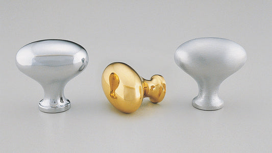 BK3726 Brass Knob Egg